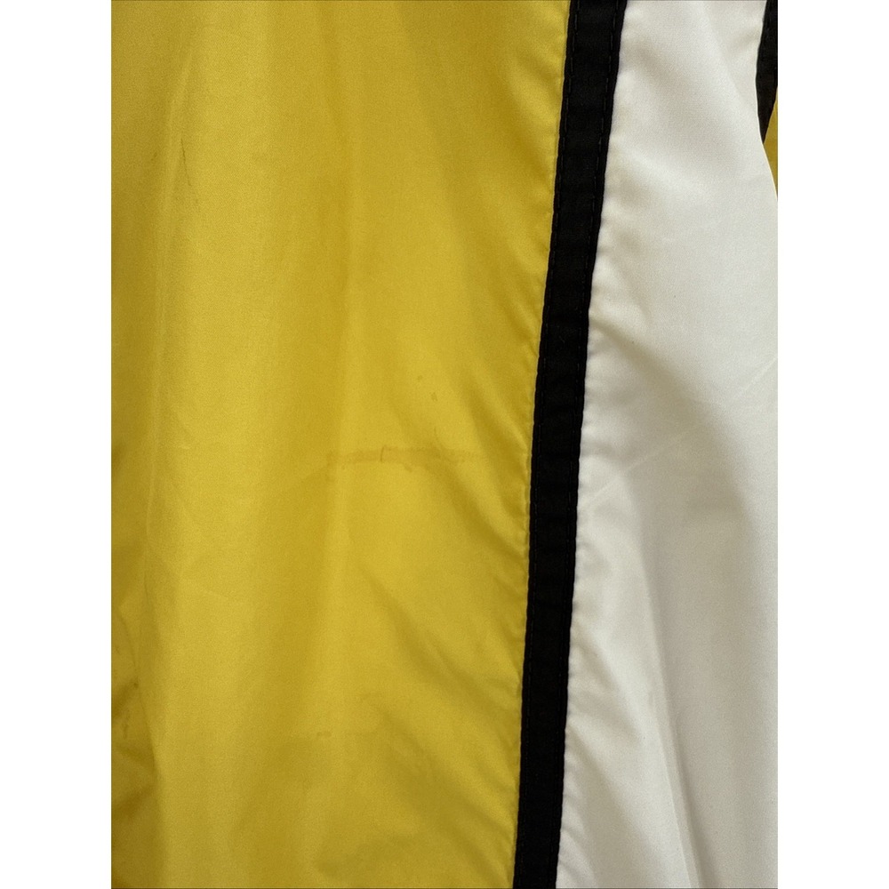 Vintage 90's Nike Men's Yellow White Zip Up Windbreaker Size Medium Retro READ - Picture 3 of 14